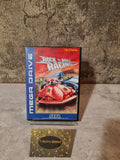 Sega Mega Drive Spiel Rock N Roll Racing mit OVP und Anleitung Multi Language - T-Retro-Games 