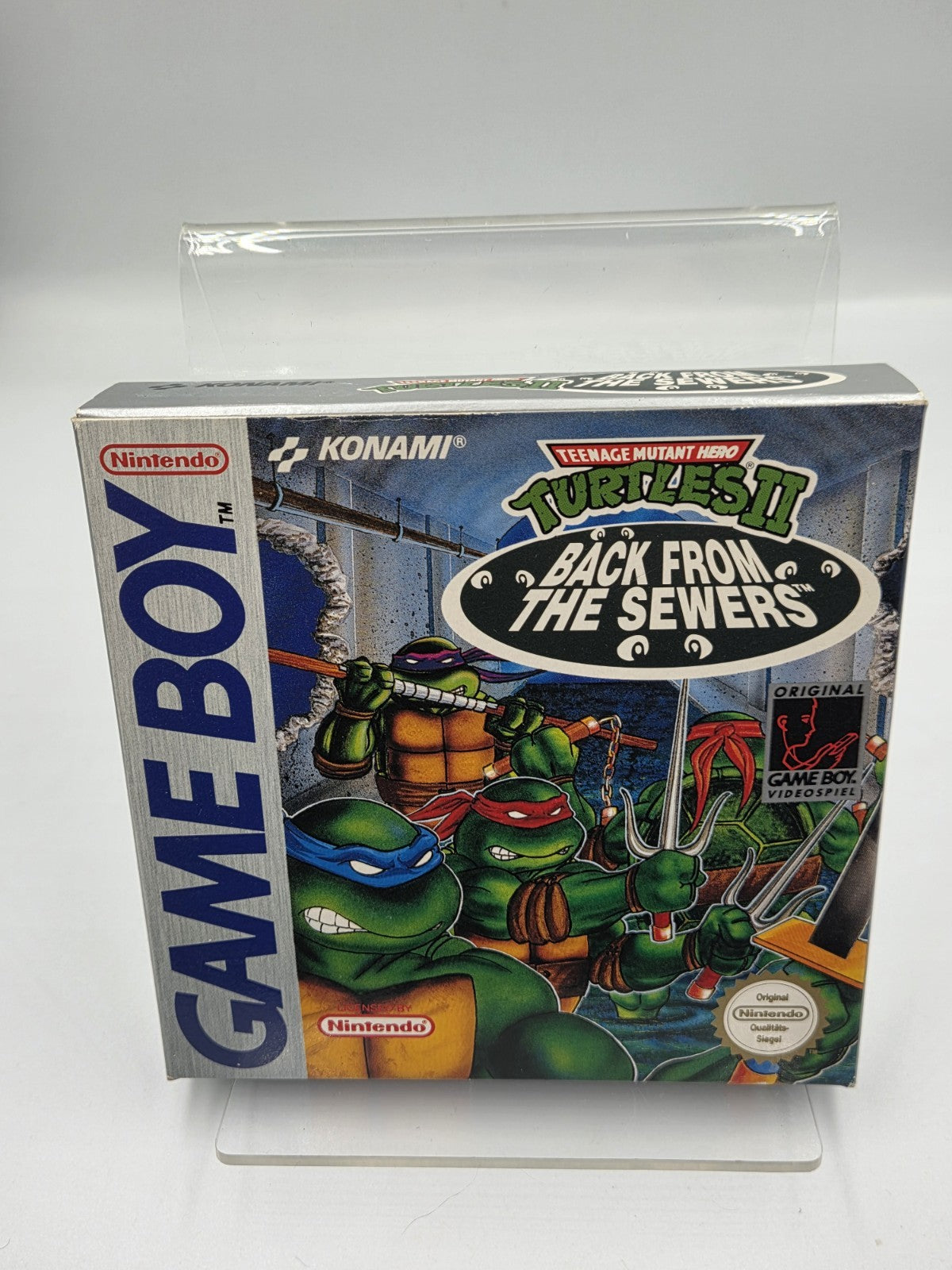 Game Boy Classic Turtles II 2 Back from The Sewers mit OVP und Anleitung NOE