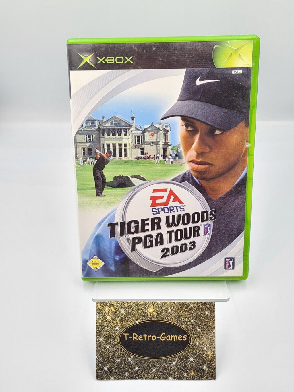 XBOX Spiel Tiger Woods PGA Tour 2003 mit OVP und Anleitung Deutsch - T-Retro-Games 