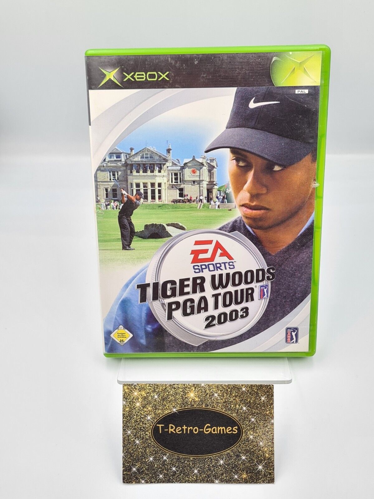 XBOX Spiel Tiger Woods PGA Tour 2003 mit OVP und Anleitung Deutsch - T-Retro-Games 