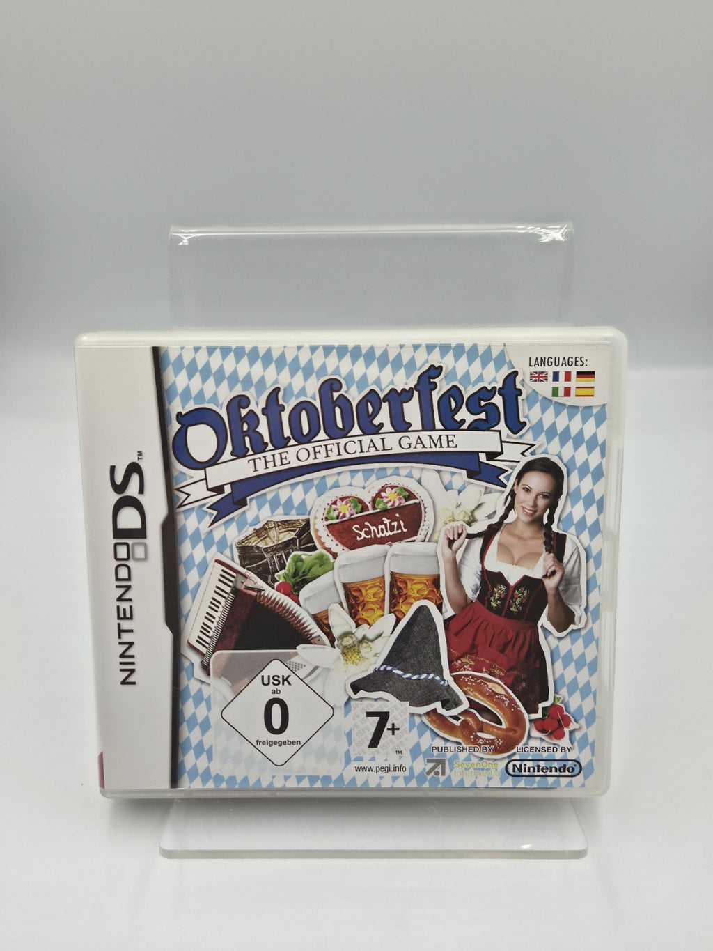Nintendo DS Oktoberfest The Official Game Spielanleitung Instruction Booklet EUR
