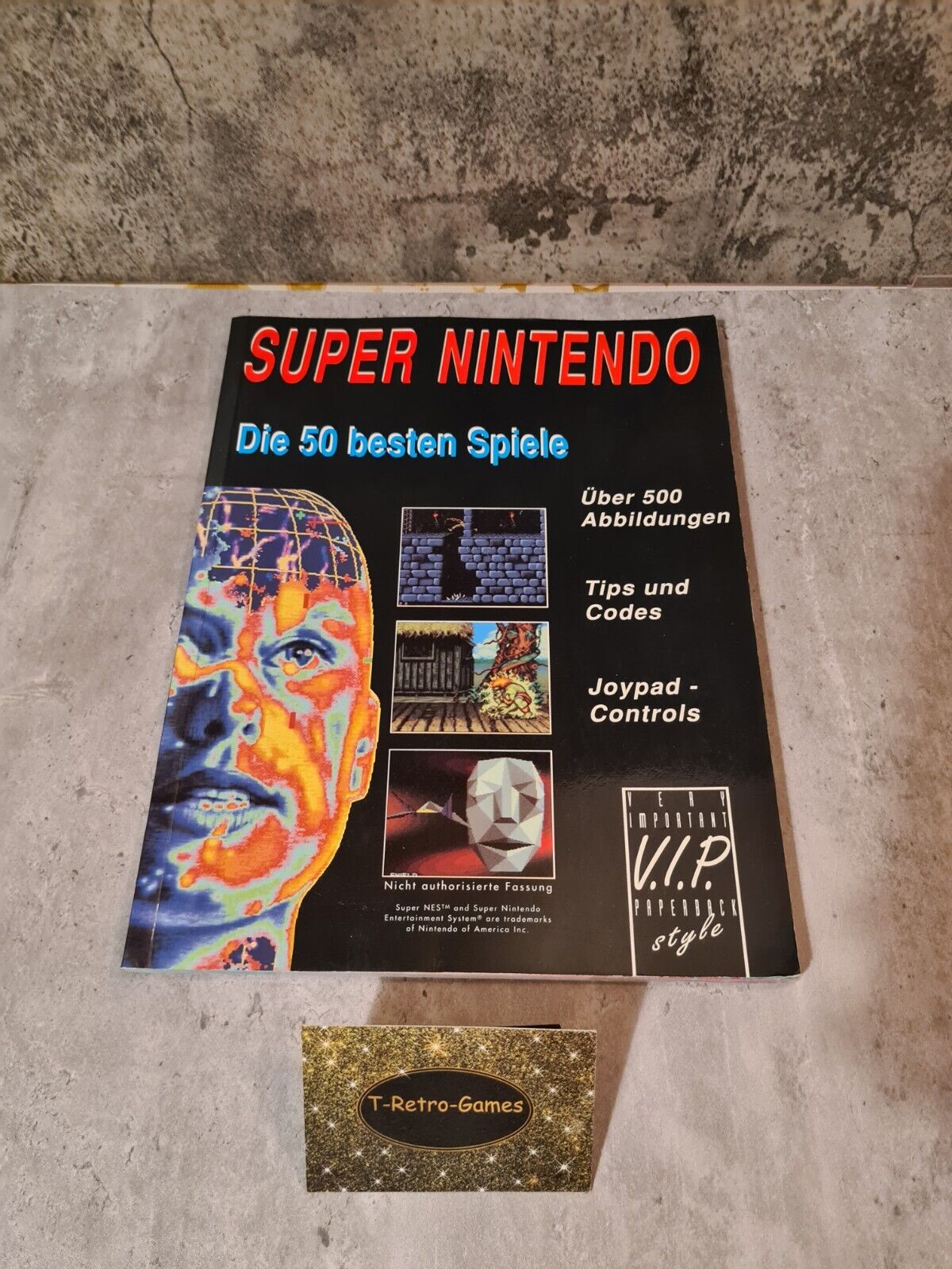 Super Nintendo - Die 50 besten Spiele Buch - T-Retro-Games 