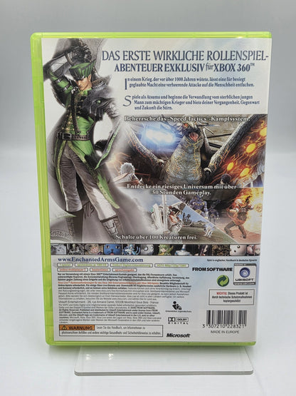 XBOX360 Spiel Enchanted Arms mit OVP und Anleitung Deutsch 