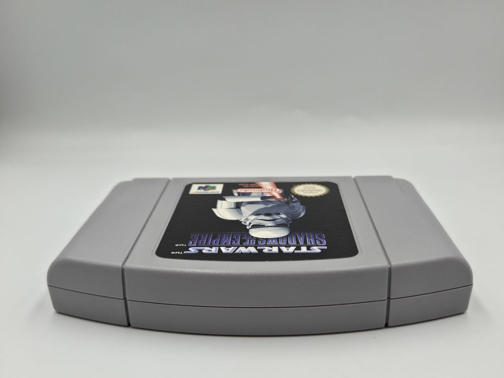 N64 Nintendo 64 Spiel Star Wars Shadows of The Empire EUR Modul