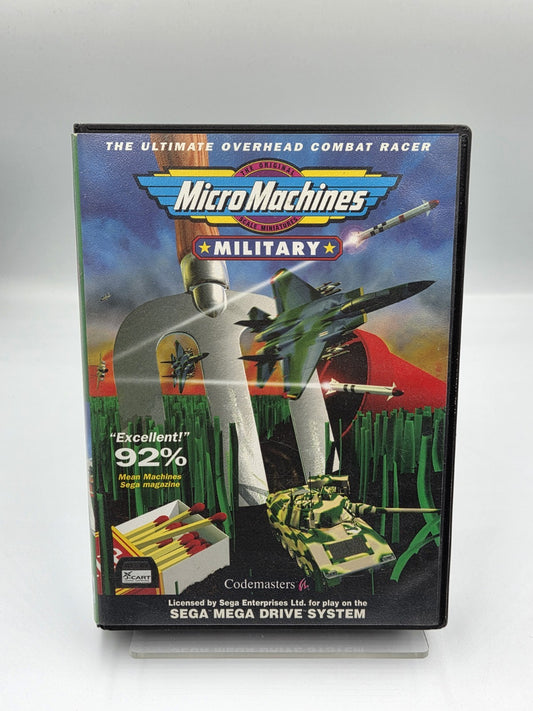 Sega Mega Drive Micro Machines Military mit OVP und Anleitung Multi Language 