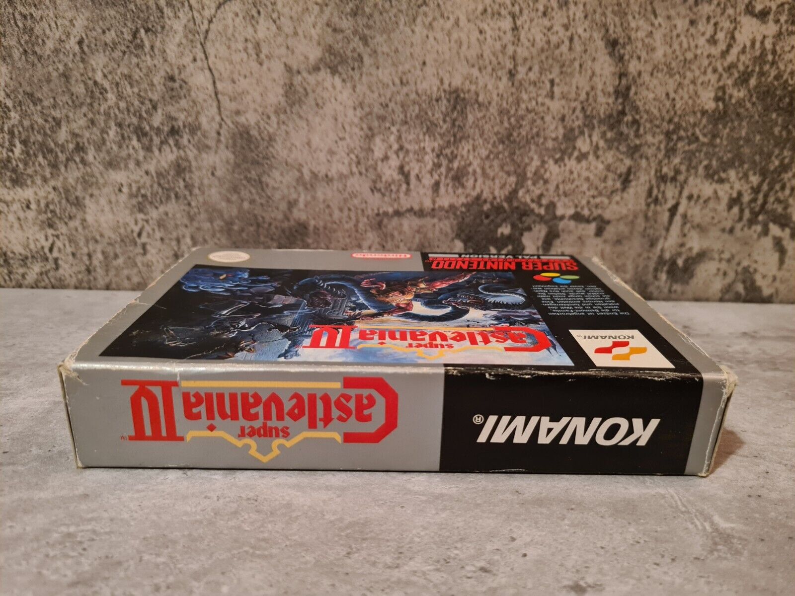 SNES Super Nintendo Super Castlevania IV mit OVP und Anleitung NOE - T-Retro-Games 