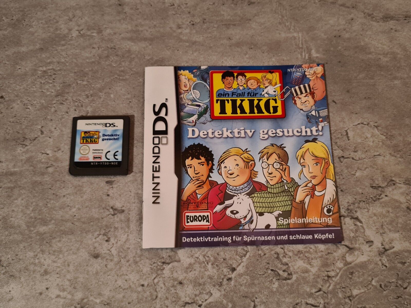 Nintendo DS TKKG Detektiv gesucht! mit OVP und Anleitung NOE - T-Retro-Games 