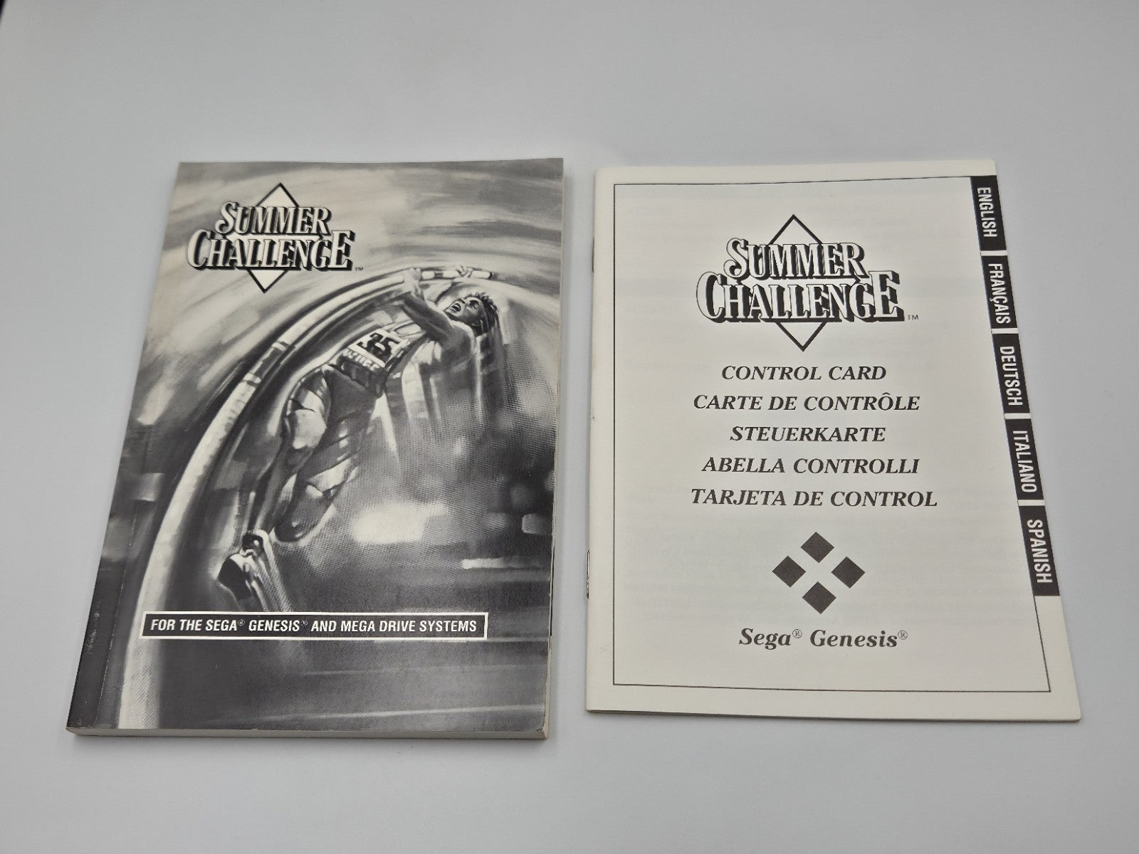 Sega Mega Drive / Genesis Spiel Summer Challenge mit OVP und Anleitung 
