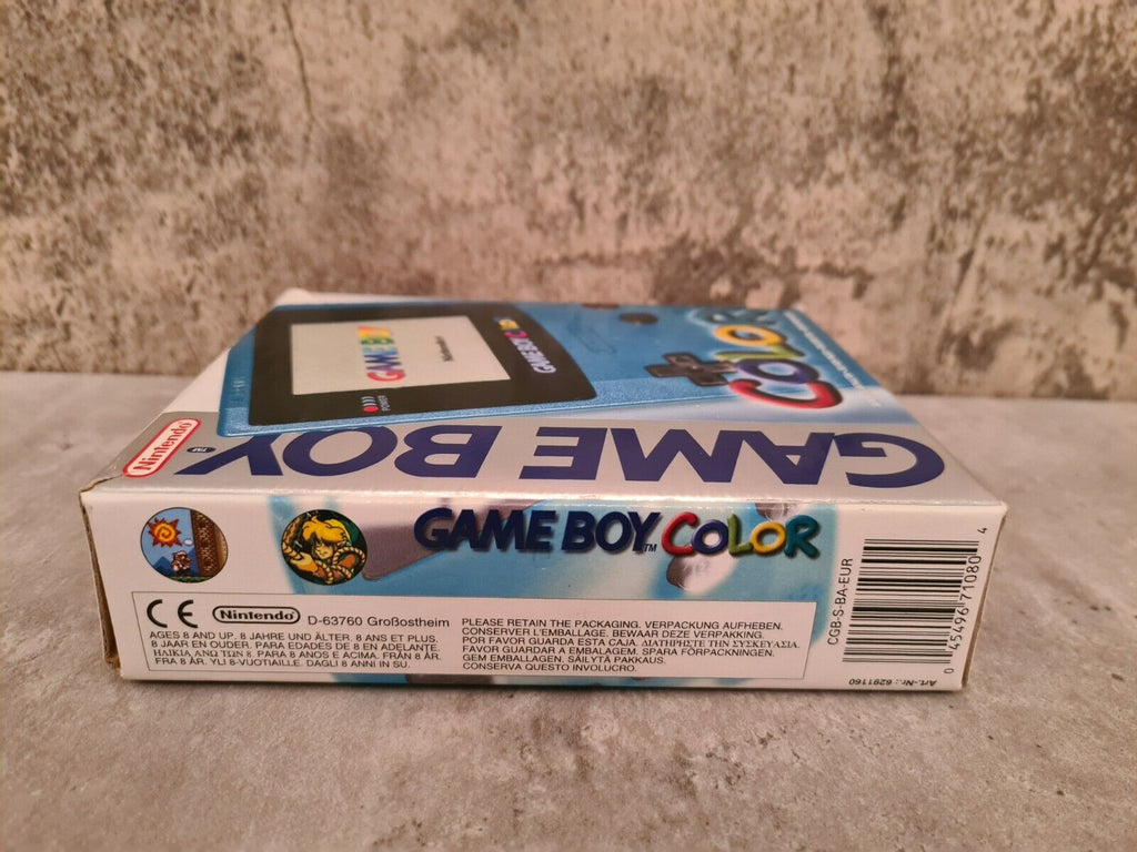 Game Boy Color OVP Console Konsole EUR Türkis - T-Retro-Games 