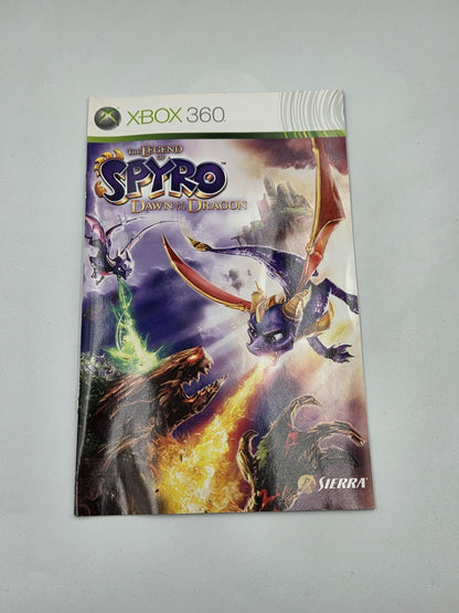 XBOX360 Spiel The Legend of Spyro Dawn of The Dragon mit OVP + Anleitung Deutsch