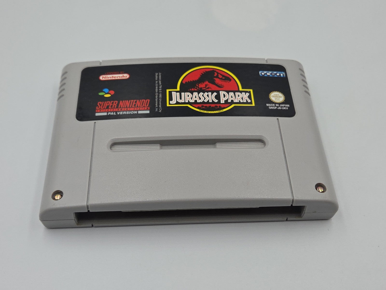 SNES Super Nintendo Spiel Jurassic Park mit OVP und Anleitung UKV