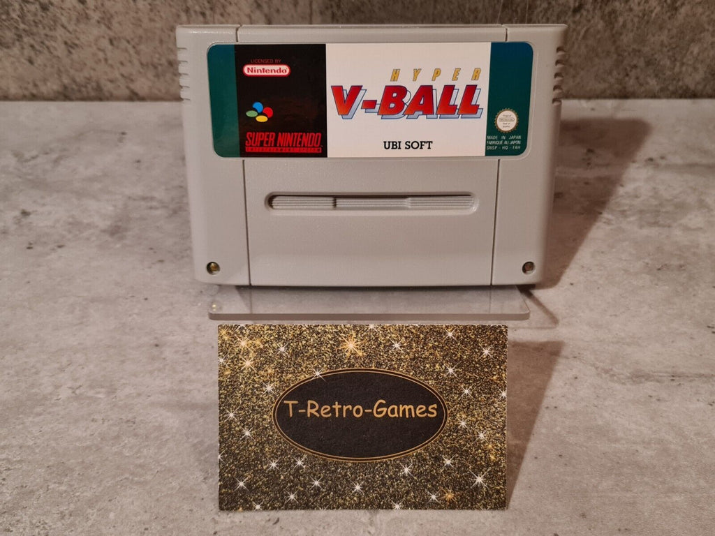 SNES Super Nintendo Hyper V-Ball FAH Modul - T-Retro-Games 