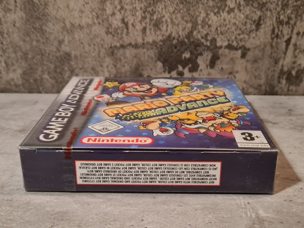 Nintendo Game Boy Advance Mario Party Advance Red Strip Sealed Neu New - T-Retro-Games 