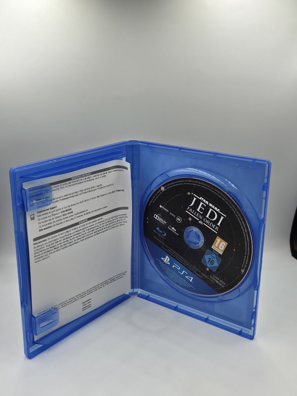 PS4 Playstation 4 Spiel Star Wars Jedi Fallen Order mit OVP Deutsch