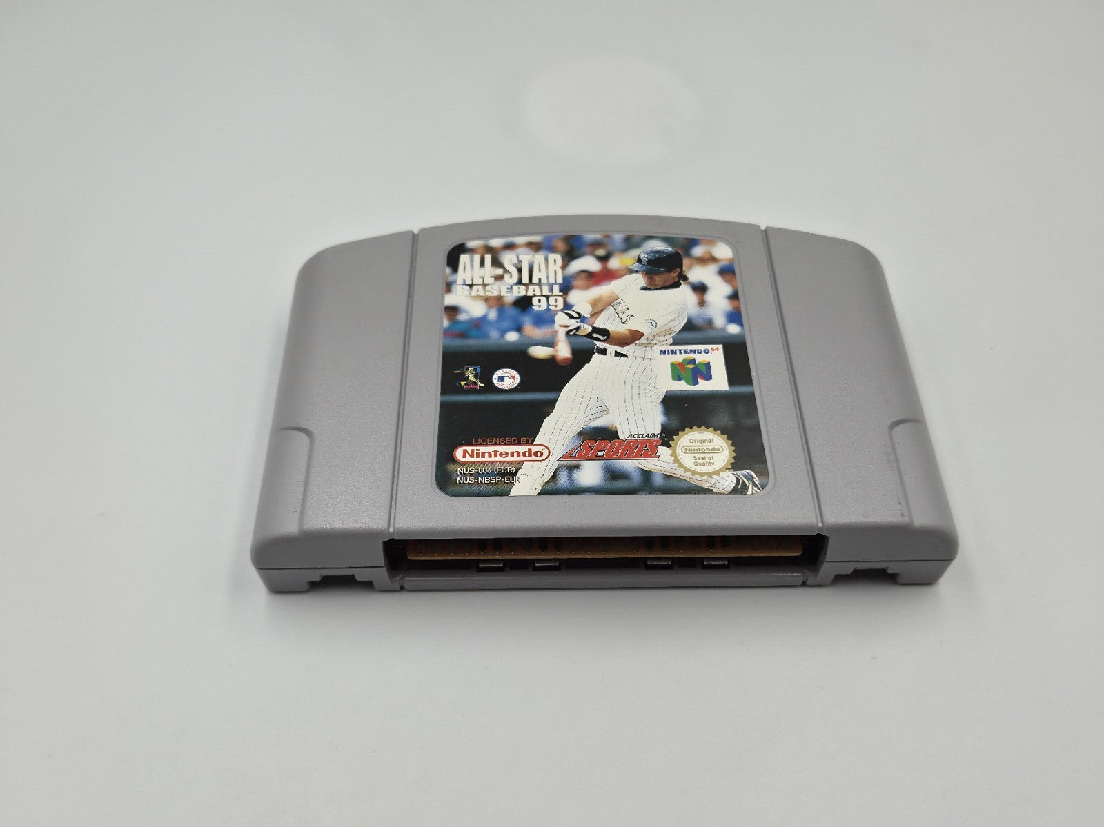 N64 Nintendo 64 Spiel All-Star Baseball 99 mit OVP und Anleitung EUR