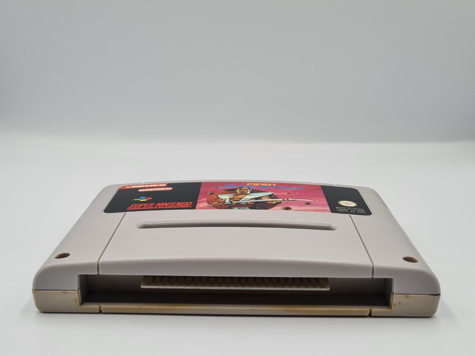 SNES Super Nintendo First Samurai Modul FAH - T-Retro-Games 