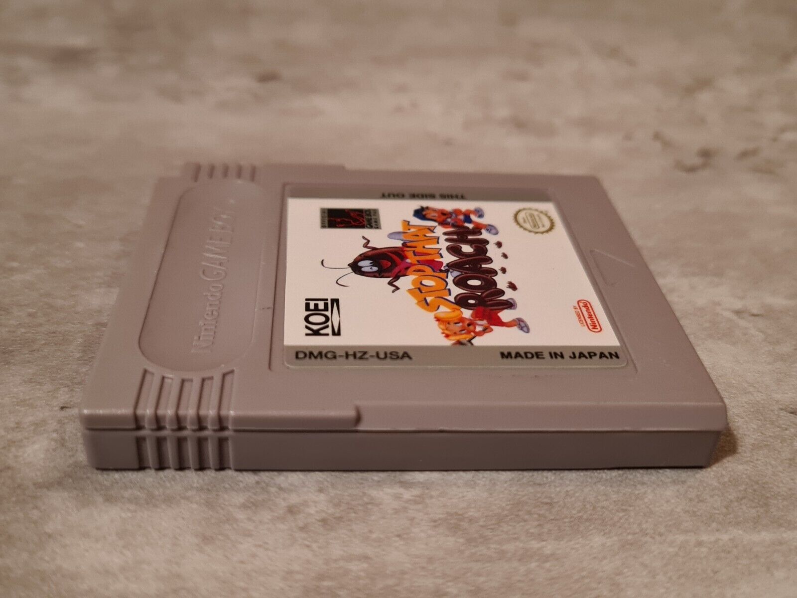 Nintendo Game Boy Classic Spiel Stop That Roach Modul USA - T-Retro-Games 