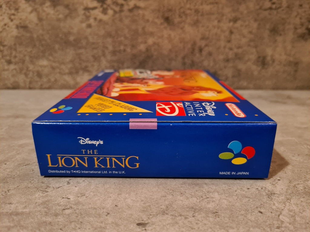 SNES Super Nintendo Disney's The Lion King mit OVP und Anleitung NUKV - T-Retro-Games 