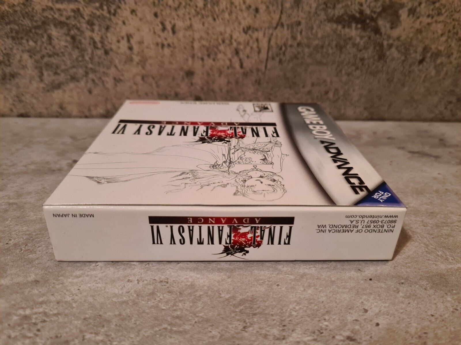 Nintendo Game Boy Advance Final Fantasy VI Advance mit OVP und Anleitung USA - T-Retro-Games 