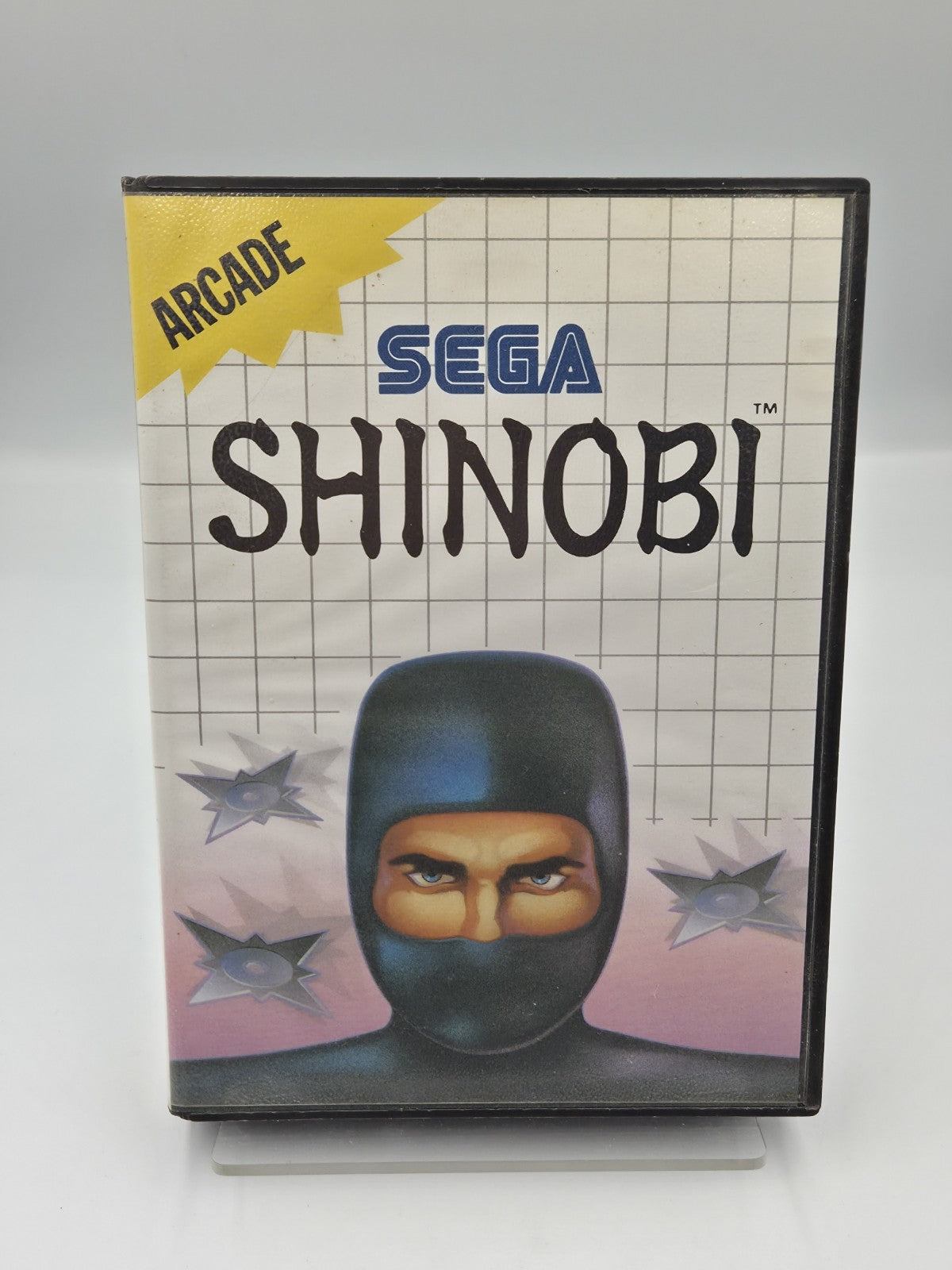 Sega Master System Spiel Shinobi mit OVP und Anleitung Multi Language 