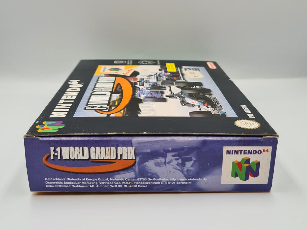 N64 Nintendo 64 F-1 World Grand Prix mit OVP und Anleitung NOE - T-Retro-Games 