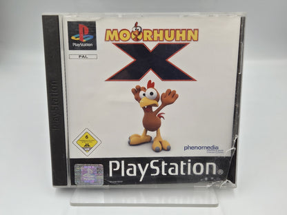 PS1 Playstation 1 Spiel Moorhuhn X mit OVP und Anleitung Deutsch