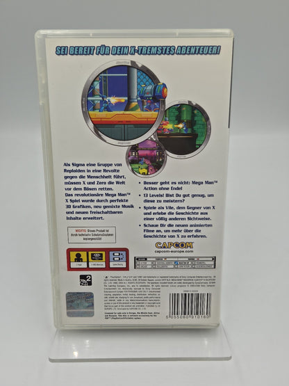 Sony PSP Spiel Mega Man Maverick Hunter X mit OVP und Anleitung Deutsch
