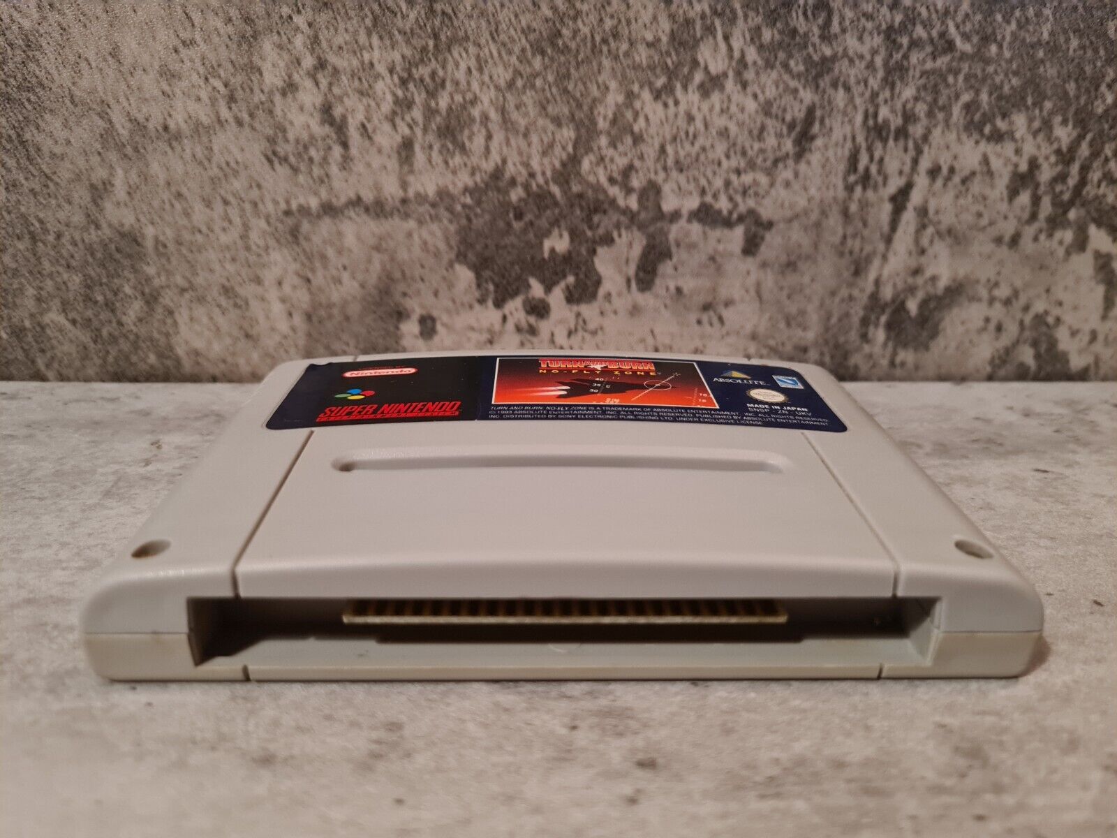 SNES Super Nintendo Turn and Burn No Fly Zone UKV Modul - T-Retro-Games 