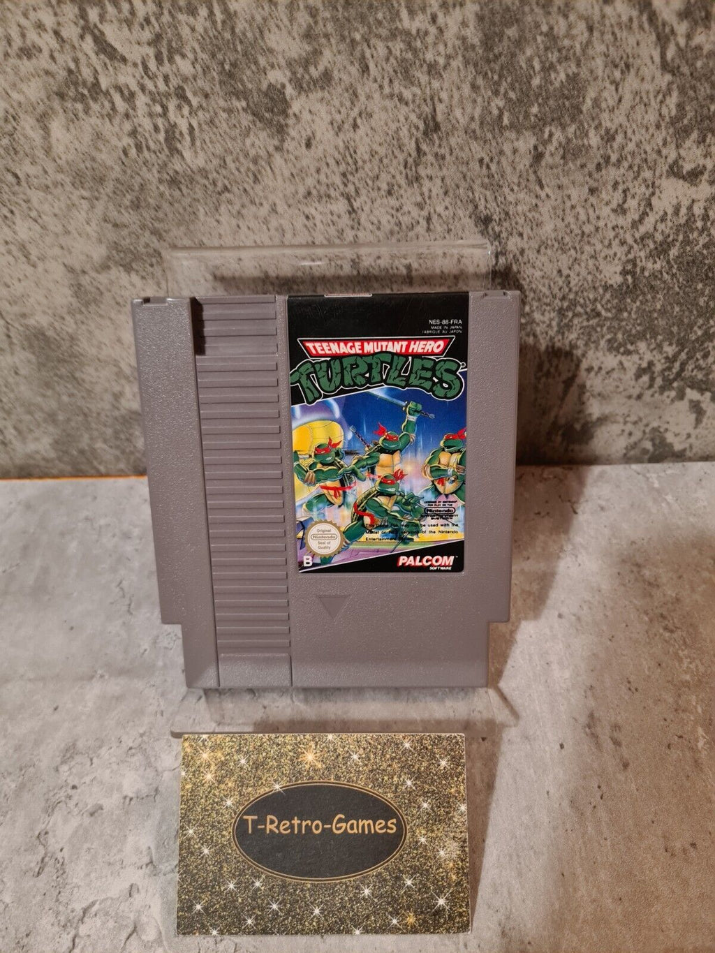 Nintendo NES Teenage Mutant Hero Turtles Modul FRA - T-Retro-Games 