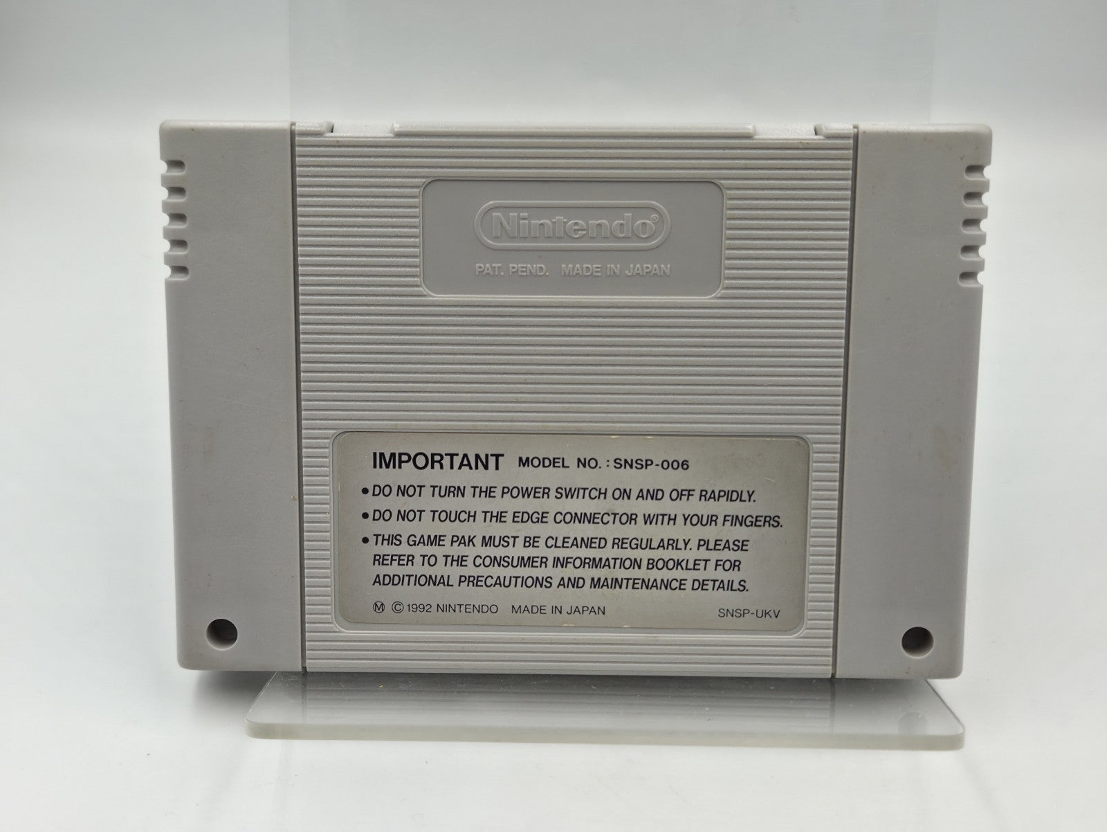 SNES Super Nintendo Disney's The Lion King Modul UKV