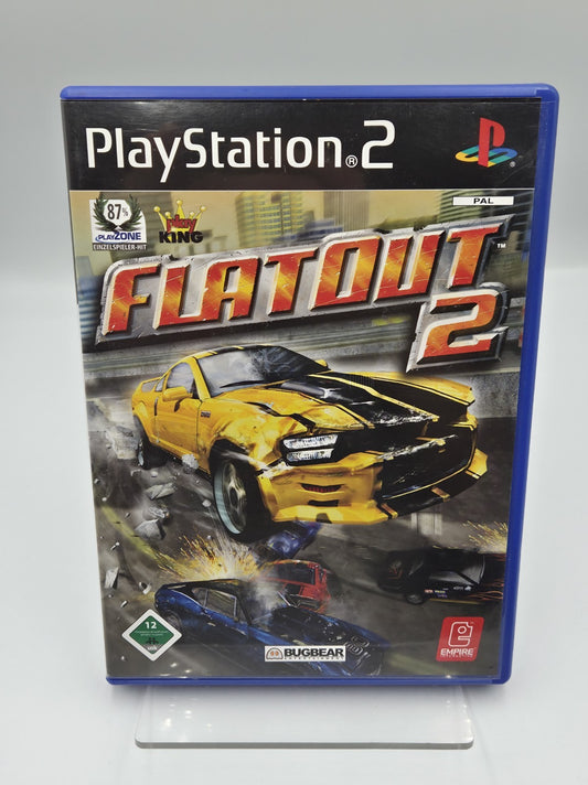 PS2 Playstation 2 FlatOut 2 mit OVP und Anleitung Deutsch 