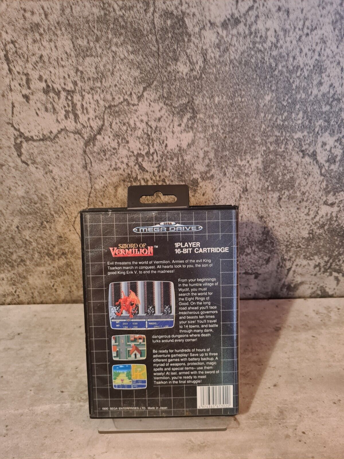 Sega Mega Drive Spiel Sword of Vermillion mit OVP und Anleitung - T-Retro-Games 
