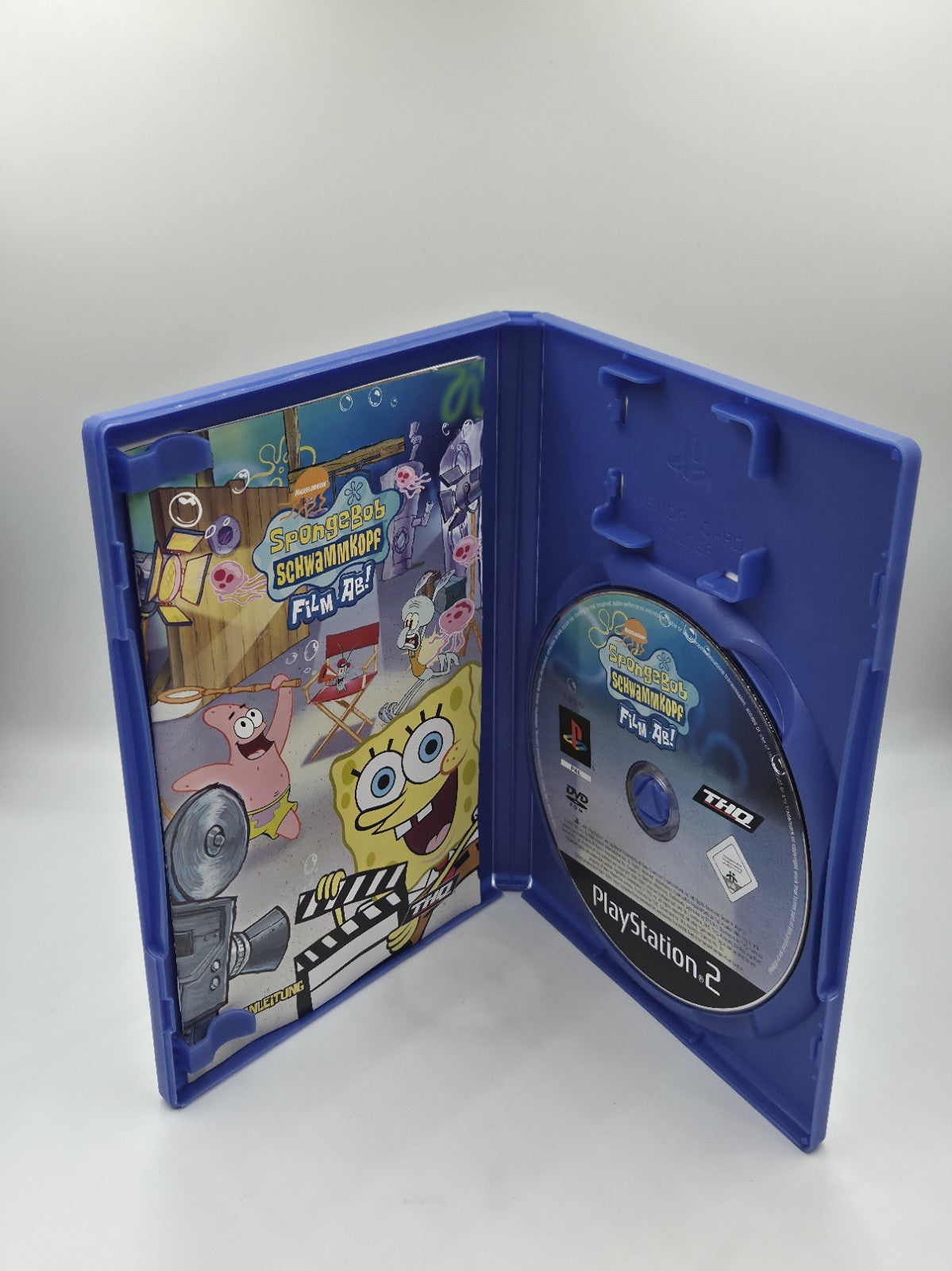 PS2 Spiel Spongebob Schwammkopf Film Ab! mit OVP und Anleitung Deutsch