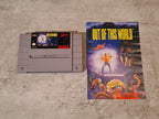 SNES Super Nintendo Out Of This World mit OVP und Anleitung NTSC-USA - T-Retro-Games 