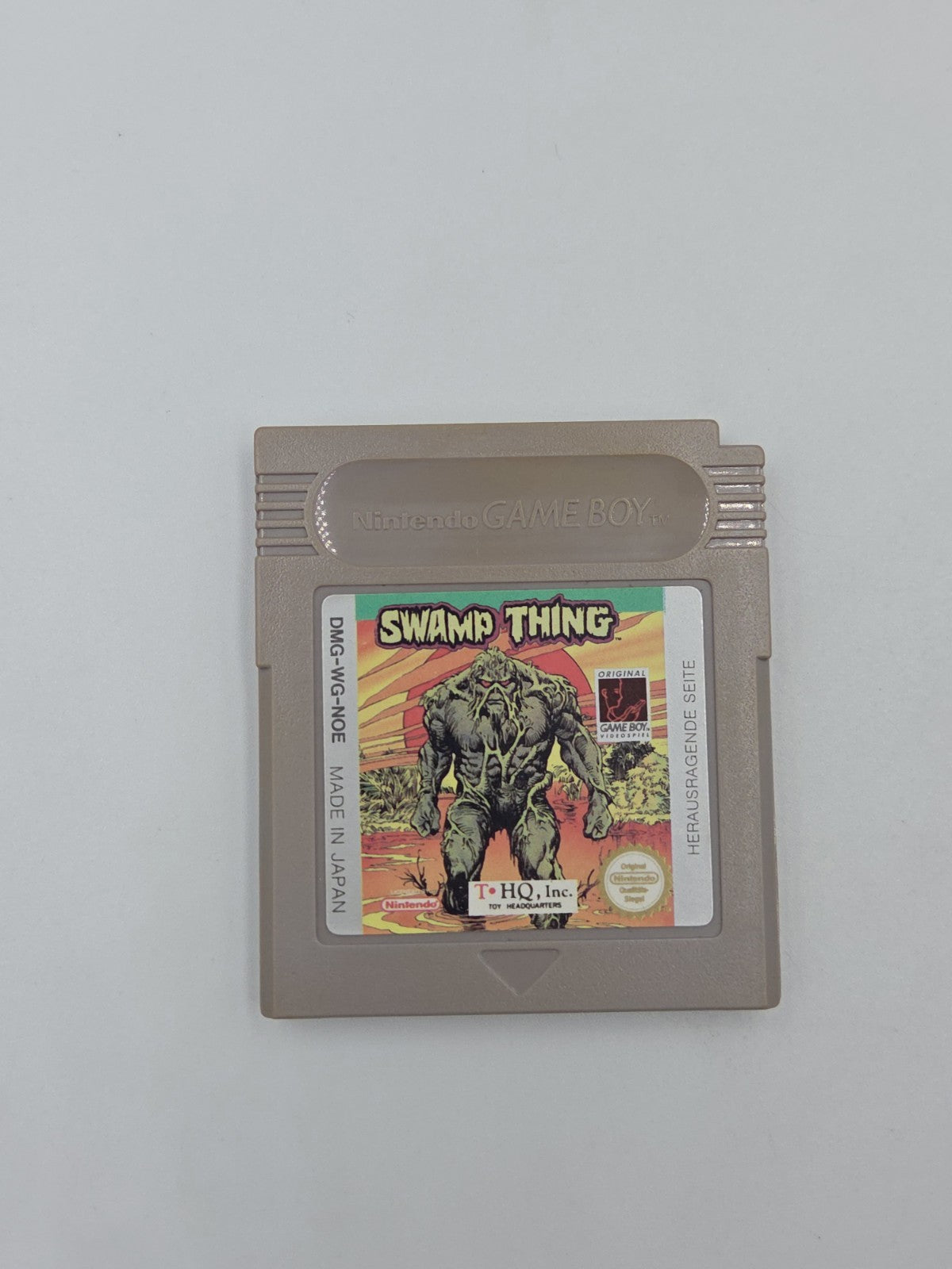 Nintendo Game Boy Classic Spiel Swamp Thing Modul NOE