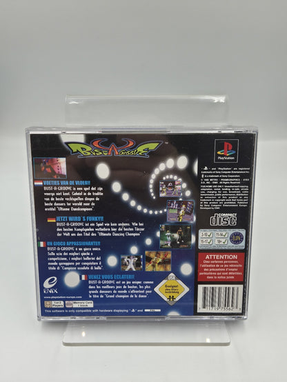PS1 Playstation 1 Spiel Bust-A-Groove mit OVP und Anleitung Multilingual