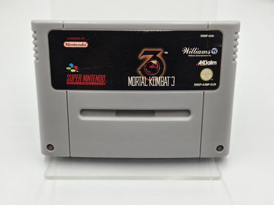 SNES Super Nintendo Mortal Kombat 3 Modul EUR