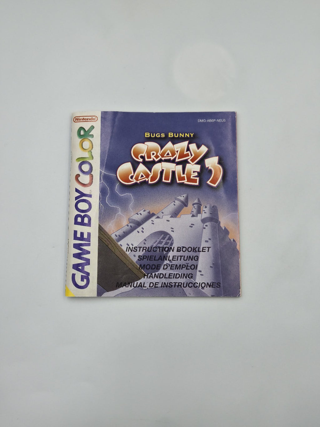 Nintendo Game Boy Color Spiel Bugs Bunny Crazy Castle 3  mit OVP + Anleitung EUR