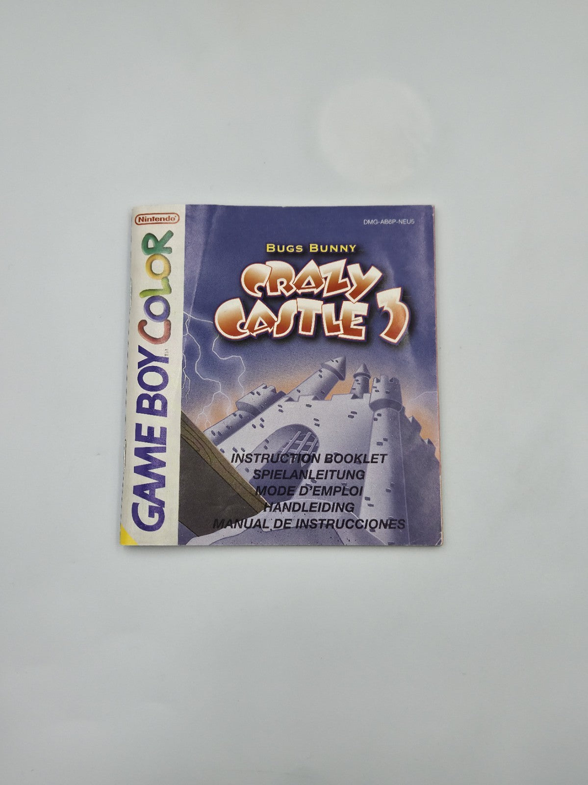 Nintendo Game Boy Color Spiel Bugs Bunny Crazy Castle 3  mit OVP + Anleitung EUR