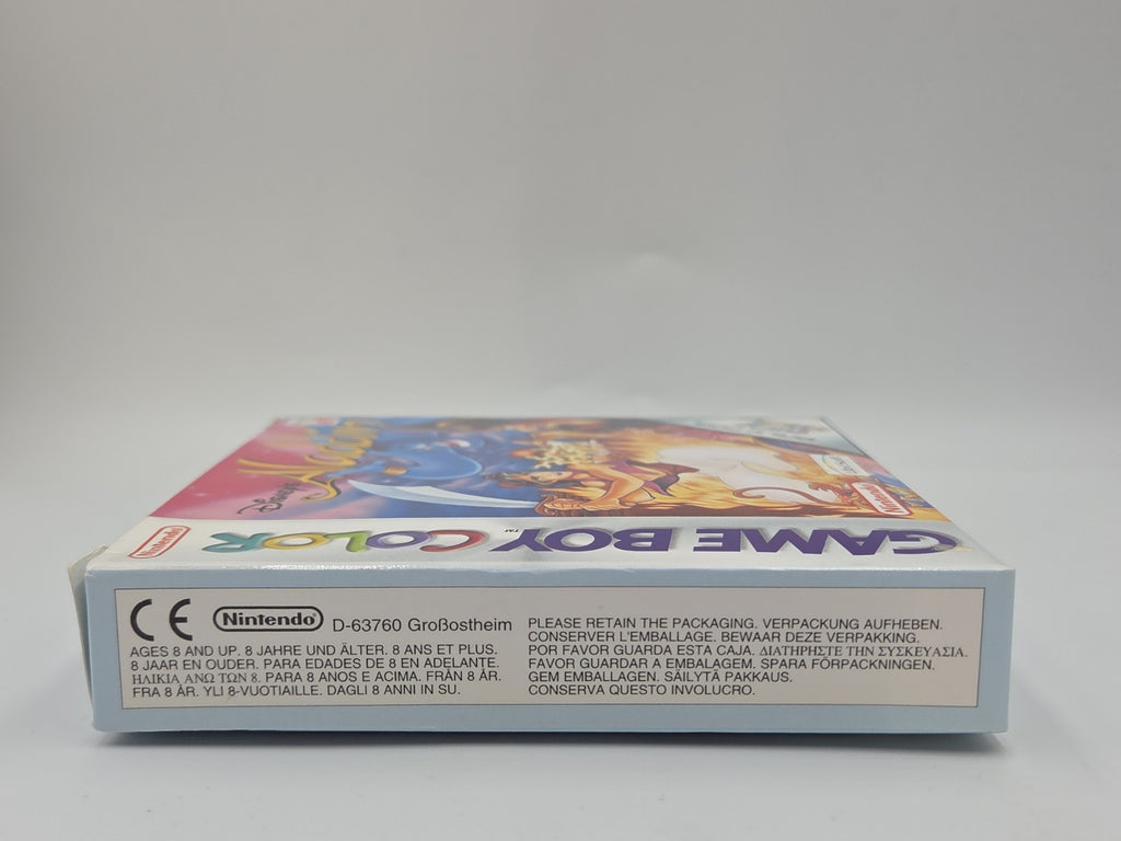 Nintendo Game Boy Color Spiel Disney's Aladdin mit OVP und Anleitung EUR