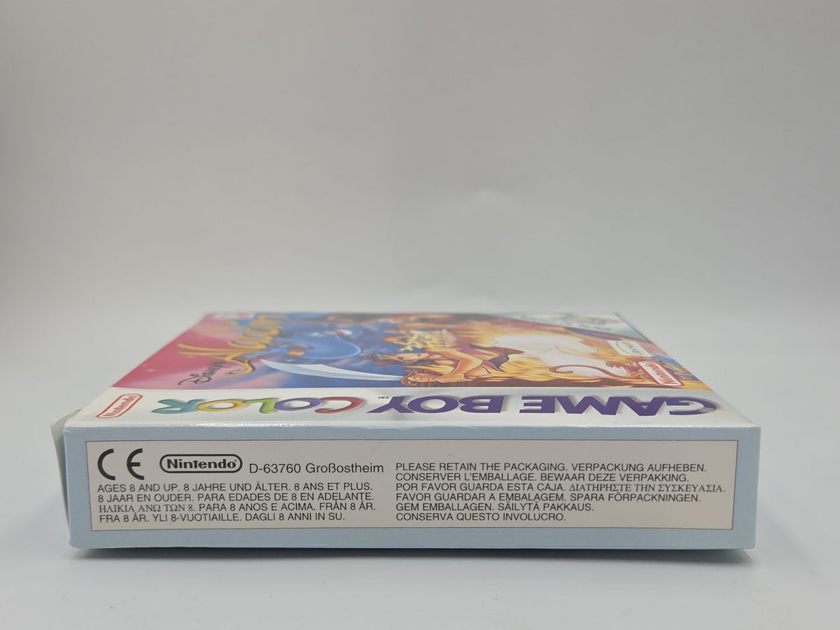 Nintendo Game Boy Color Spiel Disney's Aladdin mit OVP und Anleitung EUR