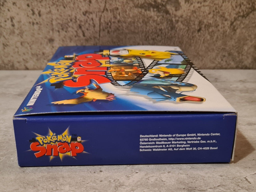 N64 Nintendo 64 Pokemon Snap New Old Stock Neu unbenutzt - T-Retro-Games 