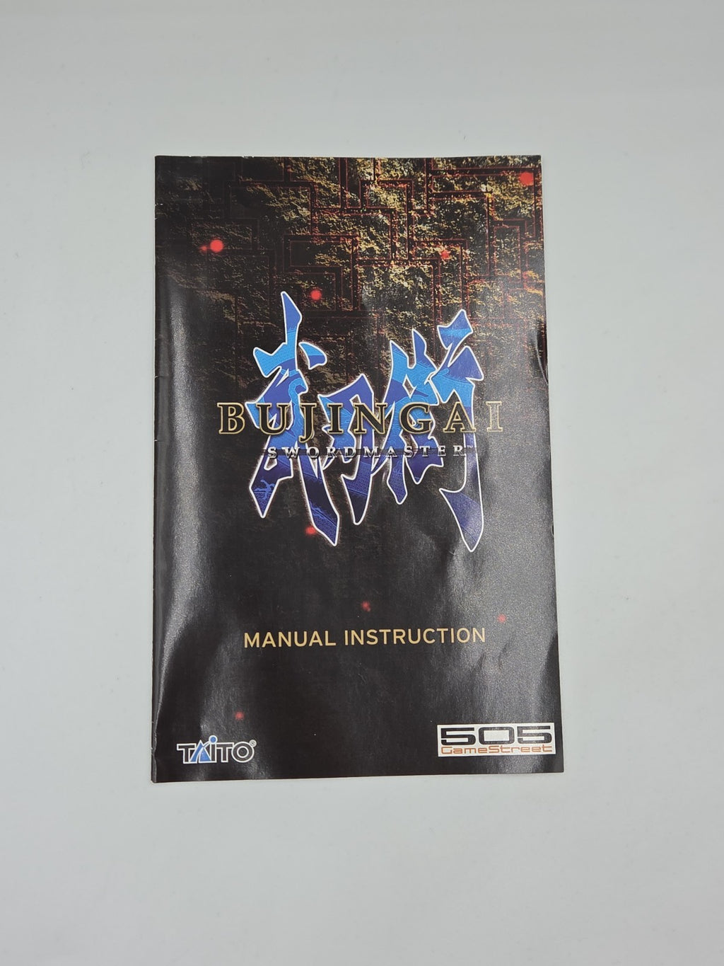 PS2 Playstation 2 Spiel Bujingai Swordmaster mit OVP und Anleitung Englisch