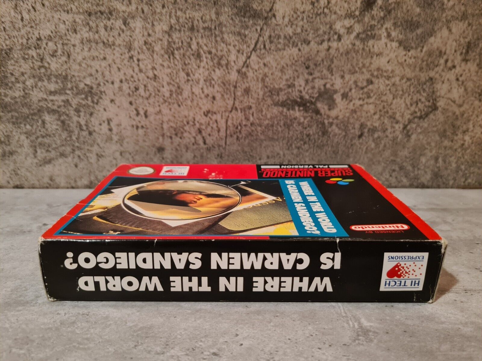 SNES Super Nintendo Where In This World is Carmen Sandiego + OVP + Anleitung NOE - T-Retro-Games 