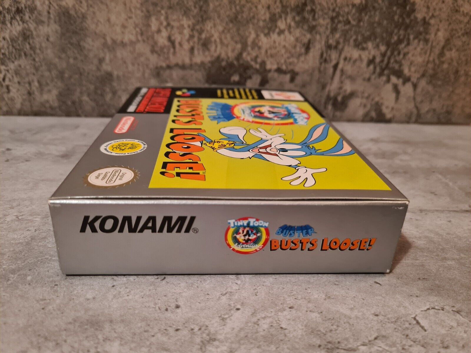 SNES Tiny Toon Adventures Buster Busts Loose mit OVP und Anleitung NOE - T-Retro-Games 