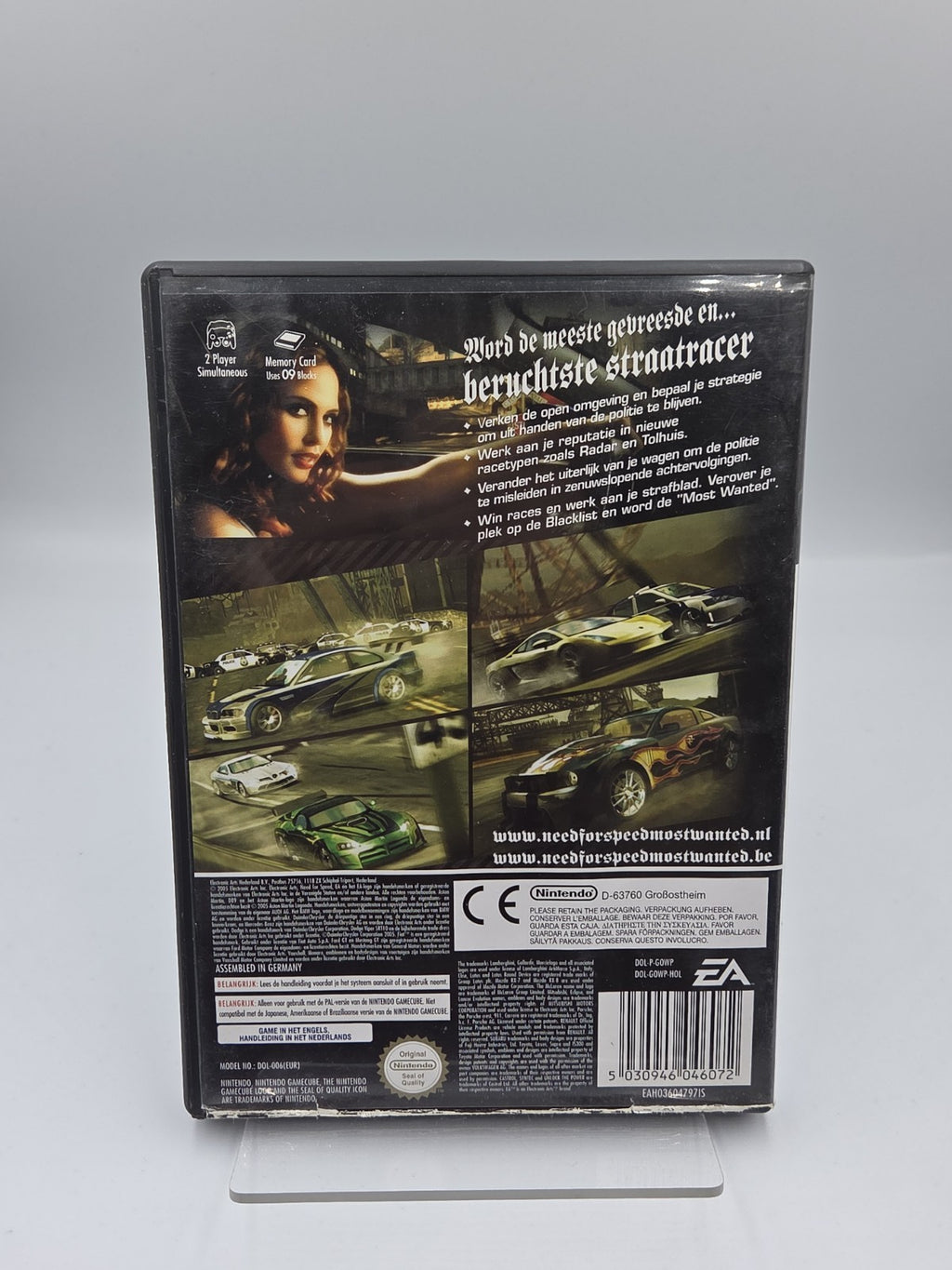 Nintendo GameCube Spiel Need For Speed Most Wanted mit OVP und Anleitung HOL