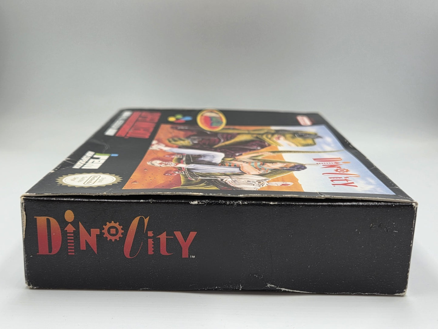 SNES Super Nintendo Dino City mit OVP und Anleitung NOE