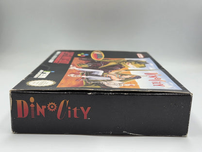 SNES Super Nintendo Dino City mit OVP und Anleitung NOE