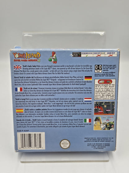 Game Boy Advance Yoshi's Island Super Mario Advance 3 mit OVP und Anleitung EUR