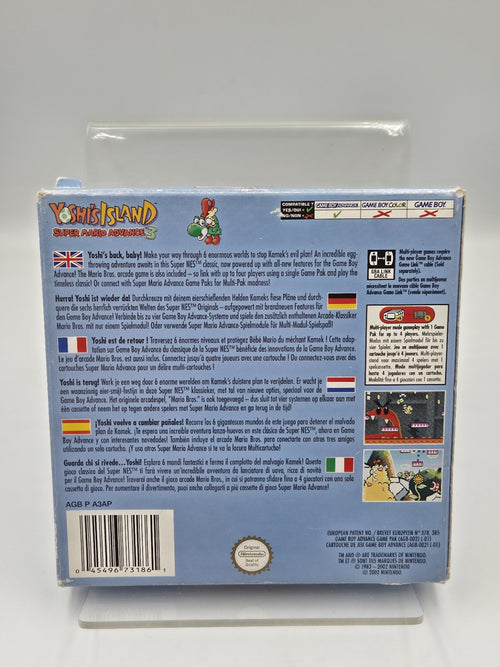 Game Boy Advance Yoshi's Island Super Mario Advance 3 mit OVP und Anleitung EUR